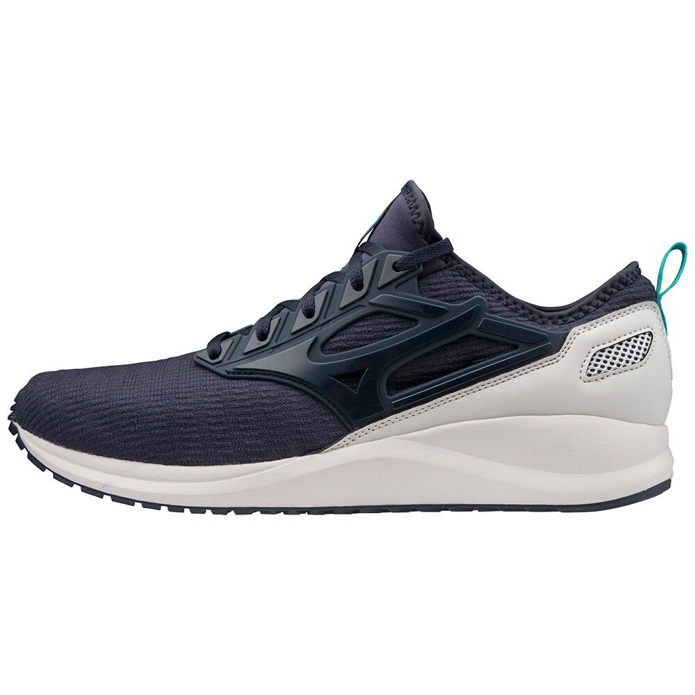 Mizuno Women's Ezrun CG Running Shoes Navy/White (J1GE203810-KZX)